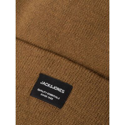 3. Jack & Jones Jacdna Beanie Noos M 12092815 Braun
