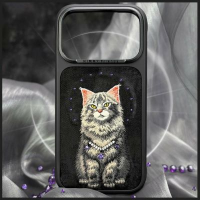 7. Nimmy Lucky Fashion Cat MagSafe Hülle für iPhone 18 Pro / 17 Pro - Schwarz