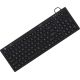 2. KeySonic KSK-6031INEL-B (DE) Tastatur, industrietauglich, USB, QWERTZ, Deutsch, Schwarz