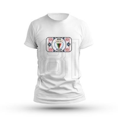 GKS Tychy Eishockey 2 Jr T-Shirt SREBGKSICE-WHT12