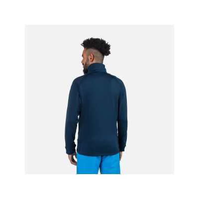 12. Rossignol Blackside Fleece Fz Marineblaues Sweatshirt