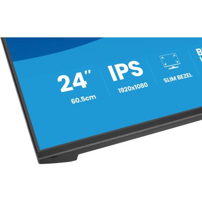 8. iiyama ProLite X2491H-B1 Computermonitor 60,5 cm (23,8") 1920 x 1080 px Full HD LCD Schwarz