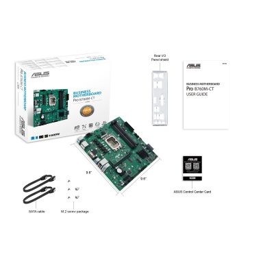 7. ASUS PRO B760M-CT-CSM Intel B760 LGA 1700 Micro-ATX