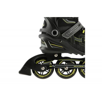 5. NILS EXTREME NA9157 ROLLSCHUHE SCHWARZ UND GOLD GRÖSSE 40