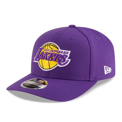 New Era 9SEVENTY Los Angeles Lakers NBA Team Lila Stretch Snapback Cap - 60755432