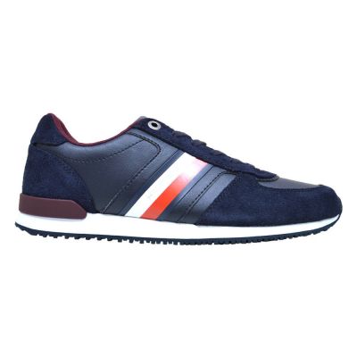 Tommy Hilfiger Iconic Runner Herrenschuhe Marineblau - FM0FM03000 DW5