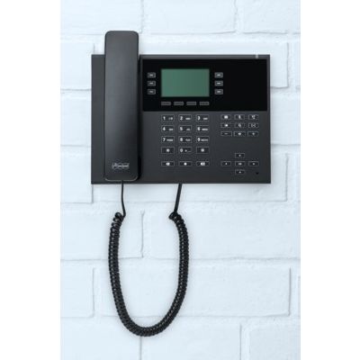 3. Auerswald COMfortel D-110 Telefon – VoIP mit Anruferkennung – SIP, RTCP, RTP, SRTP, SIPS – Dreierkonferenz