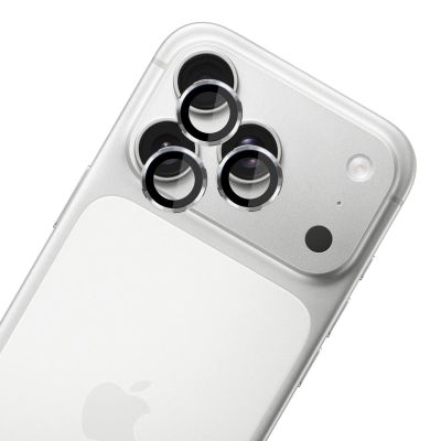 4. 3mk Lens Protection Pro Kameraglas für Apple iPhone 17 Pro / 17 Pro Max – Silber