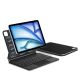 4. Tech-Protect Smartcase Magnetic mit Tastatur für iPad Air 10,9" 2020/2022 / iPad Air 11" 2024/2025 - Schwarz