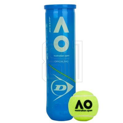 Dunlop Australian Open Tennisbälle 4 Stück AUO1