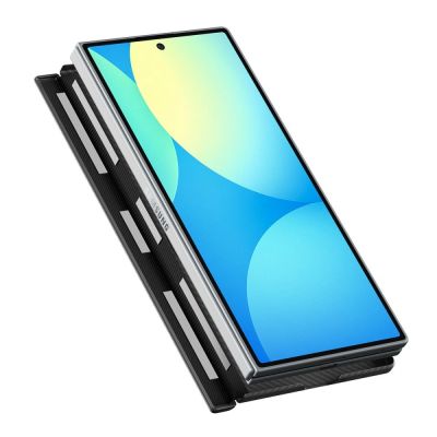 5. Spigen AirSkin Aramid MagFit MagSafe Hülle für Samsung Galaxy Z Fold 8 Ultra – Schwarz