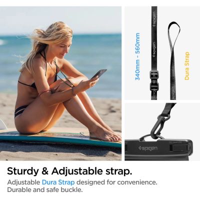 12. Spigen Aqua Shield A601 Gehäuse wasserdicht IPX8 - schwarz