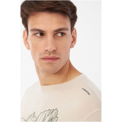 2. Herren-T-Shirt VIKING Morain Man Bamboo beige