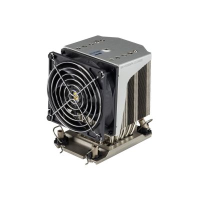 Supermicro SNK-P0080AP4 Computer-Kühlsystem Prozessor-Luftkühler 9,2 cm Schwarz, Edelstahl