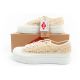 10. Lee Cooper Damen-Sneaker mit durchbrochener Spitze und Plateau