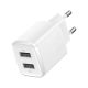 3. Baseus Compact Ladegerät 2x USB 10,5W weiß (CCXJ010202)