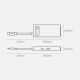 20. Baseus Metal Gleam 4in1 Multifunktions-HUB USB Typ C - USB Typ C Stromversorgung 100 W / HDMI 4K 30 Hz / 1x USB 3.2 Gen 1 / 1x USB 2.0 (CAHUB-CY0G)