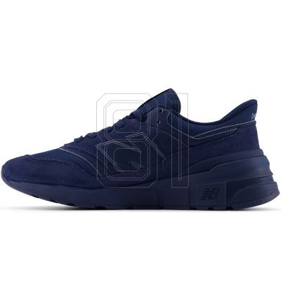 3. Herren New Balance 997 Sneakers Wildleder Lifestyle Sportschuhe Marineblau (U997RMH)