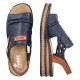 4. Bequeme Damen-Keilsandalen, blau, Rieker 62962-14