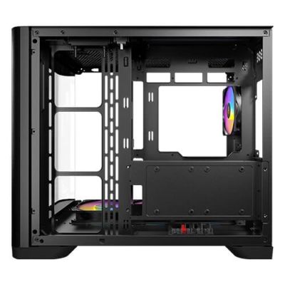 4. Midi-/Minitower-Gehäuse Antec Geh Mid C5 CURVE ARGB ATX/M-ATX/M-ITX auf BK (Einzelhandel)