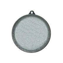 Silberne Medaille für 60-mm-Emblem aus unedlem Metall