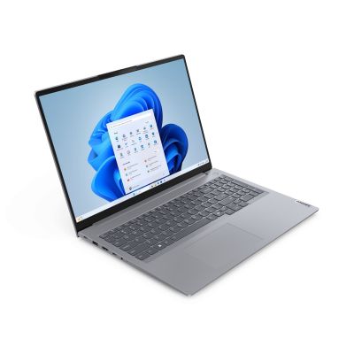 18. Lernovo ThinkBook 16 G7 ARP Ryzen 5 7535HS 16" WUXGA IPS 300 Nits AG 16 GB DDR5 4800 SSD512 Radeon 660M Cam1080p 45 Wh W11Pro Arktisgrau 3 Jahre Vor-Ort-Service