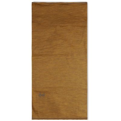 3. BUFF MERINO LIGHTWEIGHT SOLID MUSTARD-MUSTARD Bandana -ONESIZ-Standard
