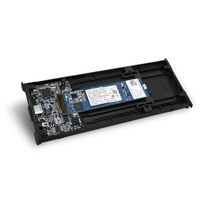 9. Icy Dock MB861U31-1M2B Festplattengehäuse SSD-Gehäuse Schwarz M.2