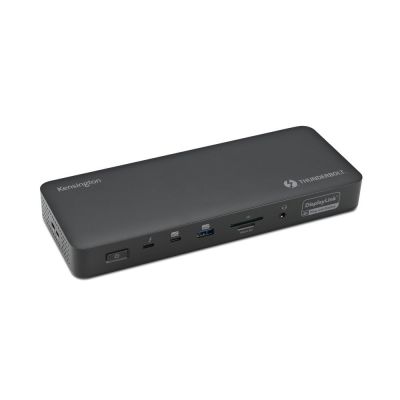 7. Kensington SD5920T EQ – Dockingstation – für Laptops – USB 4.0 / Thunderbolt 4 – 2 x HDMI, 3 x DisplayPort, 2 x Thunderbolt 4 – 1 Gbit/s E/A, 2,5 Gbit/s E/A – 149,1 Watt – Europa