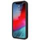 5. Ferrari FEOMSHCP12LBK iPhone 12 Pro Max schwarz/schwarz Hardcase Off Track Leather Nylon Stripe