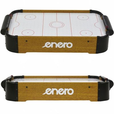 2. Tisch-Airhockeyspiel 51x31x10cm Holz Enero