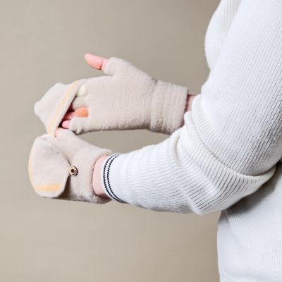 4. Winter-Handyhandschuhe für Damen/Kinder – weiß