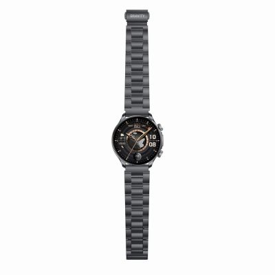 11. Smartwatch Gravity Schwarzes Armband + Armband GT35-2