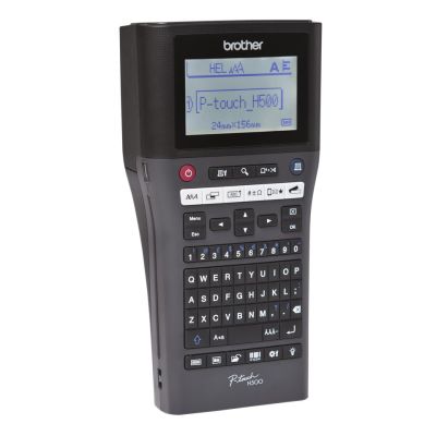 2. Brother PT-H500 Etikettendrucker, 180 x 180 dpi, 30 mm/s, kabelgebunden, TZe, QWERTY