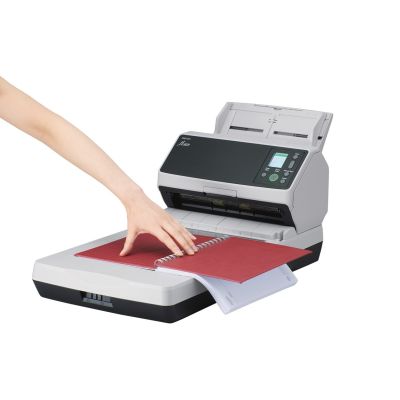4. Ricoh fi-8270 ADF+Manueller Papiereinzug Scanner 600 x 600 dpi A4 Schwarz, Grau