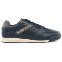 Umbro Herren-Sportschuhe Uriel, marineblaue Sneakers mit grauen Details