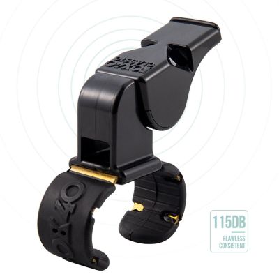 6. FOX 40 CLASSIC WHISTLE SCHWARZE FINGERGRIFFE