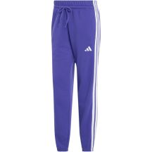 adidas Essentials Damenhose mit 3 Streifen, French Terry, Bündchen, Lila KF8340