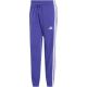 adidas Essentials Damenhose mit 3 Streifen, French Terry, Bündchen, Lila KF8340