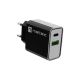 7. NATEC RIBERA USB-A + USB-C 20W POWER DELIVERY LADEGERÄT SCHWARZ NUC-2062