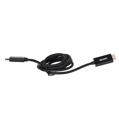 6. UNITEK ADAPTERKABEL DP 1.2 – HDMI, 4K 60 Hz, 1,9 m