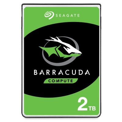 6. Seagate Barracuda ST2000LM015 HDD (2 TB ; 2,5"; 128 MB; 5400 U/min)