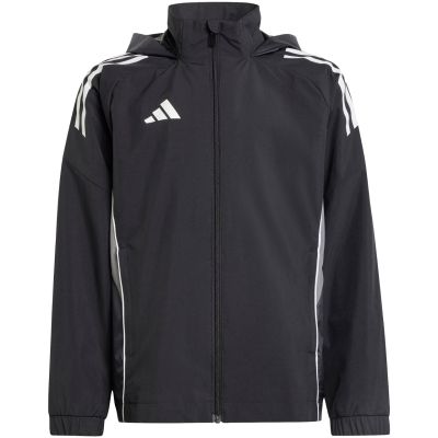 9. adidas Tiro 25 Competition Allwetter-Kinderjacke Schwarz IW0448