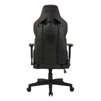 7. SENSE7 Prism Gaming-Stuhl Schalensitz (mit Wiege) Schwarz
