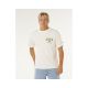 Herren RIP CURL Bells Pro 26 Bell Logo T-Shirt Weiß