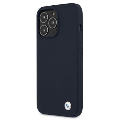 2. BMW Silikon Signature Case für iPhone 13 Pro Max 6,7" - Marineblau