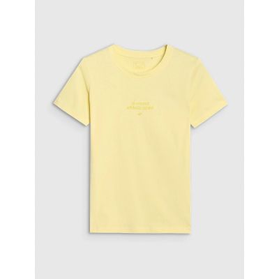 6. Damen-T-Shirt mit Aufdruck, regulär, Größe 4F 4FRSS25TTSHF2786-73S