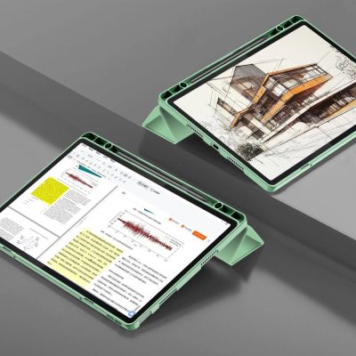 6. Tech-Protect SC Stiftetui für Lenovo Idea Tab Pro / Pro MT 12.7 TB-373, Grün