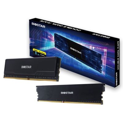 DDR4 Biostar 8GB 3200MHz Kühlkörper Storming Vseries Speicher