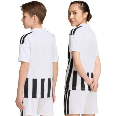 4. adidas Juventus 26/27 Kinder-Trikot weiß und schwarz KB8836